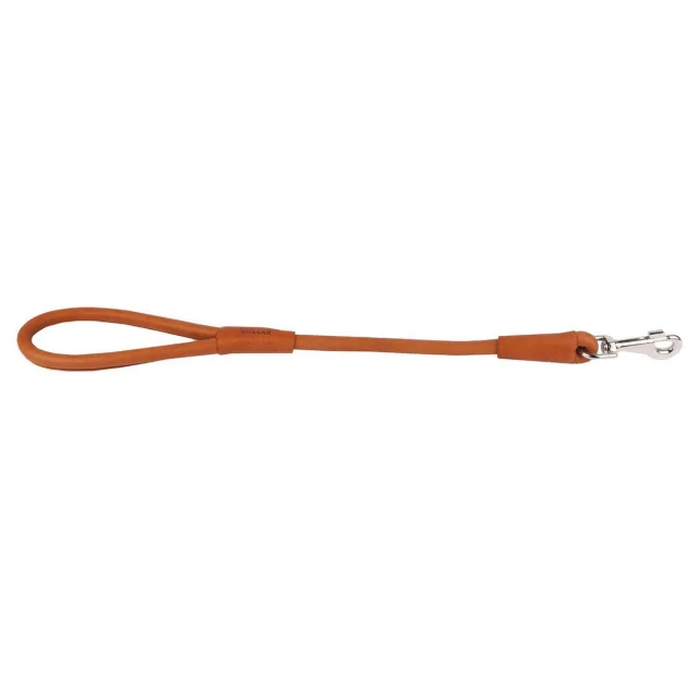 Поводок круглый Waudog Soft для собак 13 мм, 55 см, оранжевый