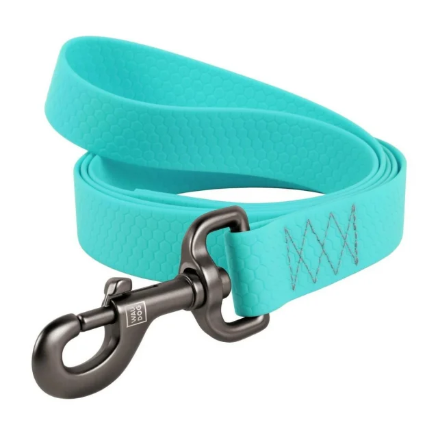 Поводок светящийся Waudog Waterproof для собак 25 мм, 183 cм