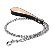 Поводок-цепь для собак 2 мм, 115 см