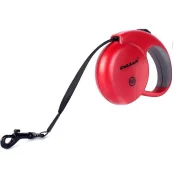 Рулетка для собак вагою до 10 кг, 3 м, червона