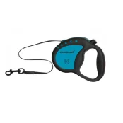 Рулетка для собак вагою до 20 кг, 4 м, блакитна