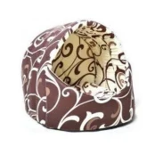 Лежак Теремок Домик Лукошко №2 для собак и кошек, 42×37×35 см