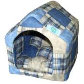Лежак Теремок Будка №3 для собак і котів, 54×62×60 см