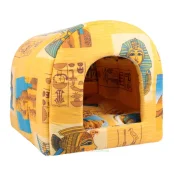 Лежак Теремок Домик-арка для собак и кошек, 37×43×35 см