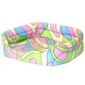 Лежанка Теремок №7 для собак и кошек, с узкими бортиками, 100×90×20 см