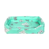 Лежанка прямая Теремок №5 для собак и кошек, 80×62×18 см