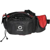 Сумка трьохсекційна Collar Dog Extreme для дресирування собак, чорна, 18×12×7 см