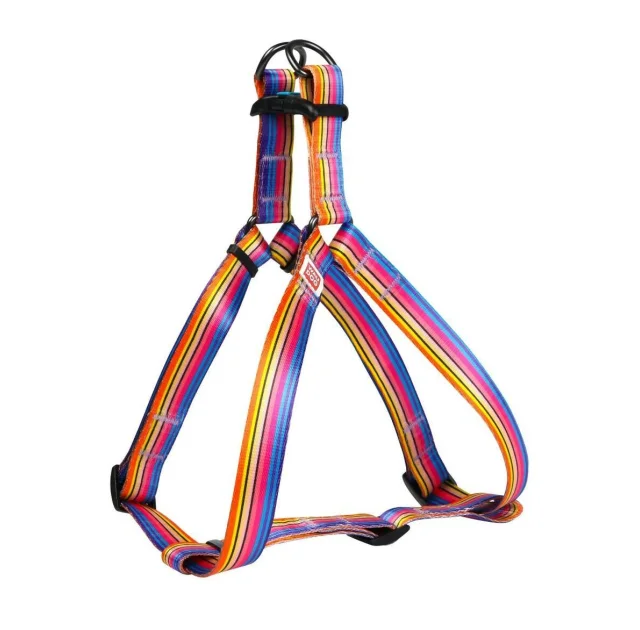 Шлея Waudog Nylon для собак с рисунком Линия 1 20 мм, 50-80 см