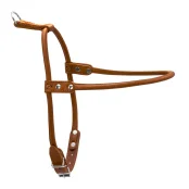 Шлея круглая Waudog Soft №1 для собак 10 мм, 62-70 см, коричневая