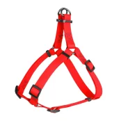 Шлея Waudog Waterproof для собак, водостойкая, 25 мм, 60-90 см, красная