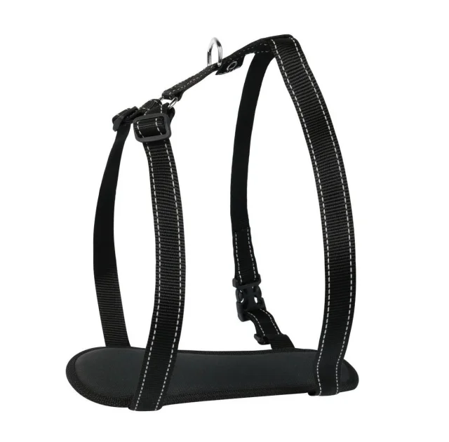 Шлея Dog Extreme Comfort для собак 30 мм, 70-100 см, чёрная
