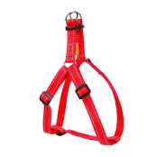 Нейлонова шлея Dog Extreme для собак, регулююча, 20 мм, 50-80 см, червона