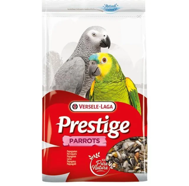 Корм Versele-Laga Prestige Parrots для великих папуг, зернова суміш, 1 кг