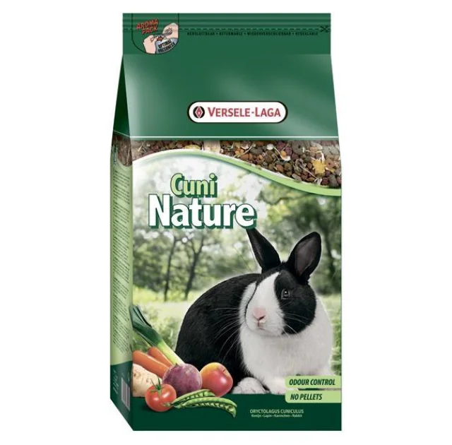 Беззерновой корм Versele-Laga Nature Cuni суперпремиум, для кроликов, 2.5 кг