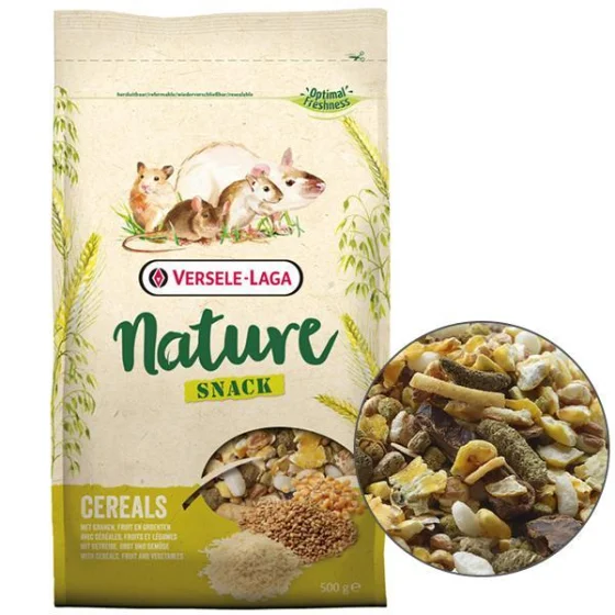 Корм Versele-Laga Nature Snack Cereals додатковий, для гризунів