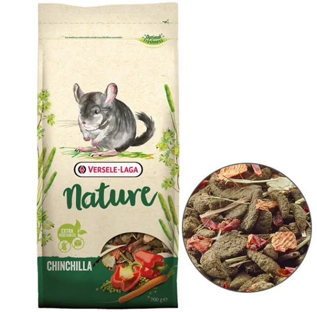 Беззерновой корм Versele-Laga Nature Chinchilla суперпреміум, для шиншил, 700 г