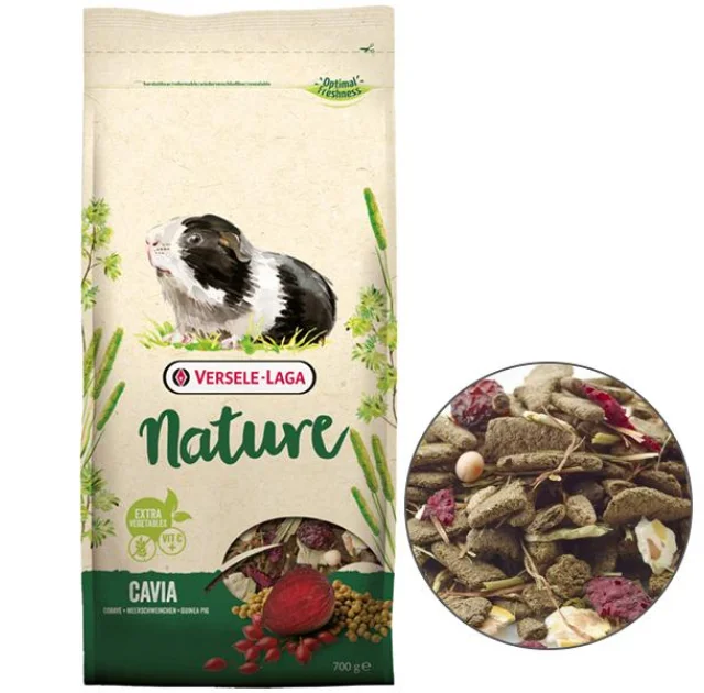 Беззерновой корм Versele-Laga Nature Cavia суперпреміум, для морських свинок, 700 г
