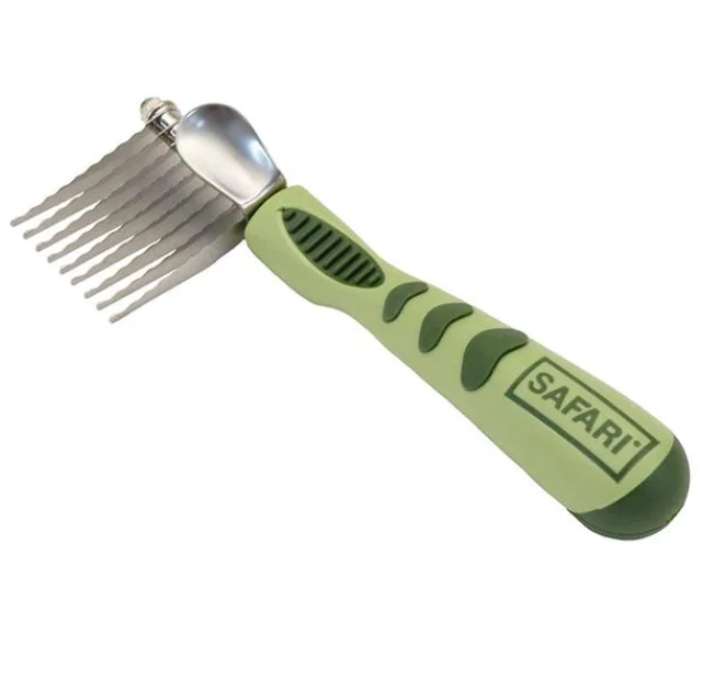 Колтунорез Safari Dematting Comb прямий, для собак і котів