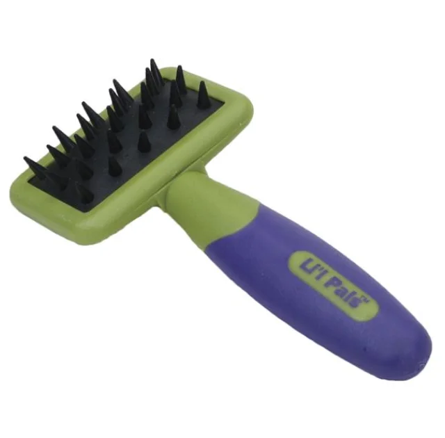 Щітка Safari Li "l Pals Massage Brush масажна, для цуценят і собак малих порід