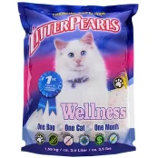 Наполнитель Litter Pearls Wellness для туалетов, кварцевый, для кошек, 1.59 кг