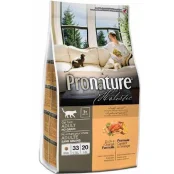 Сухой корм Pronature Holistic с уткой и апельсинами, холистик, без злаков, для котов, 5.44 кг