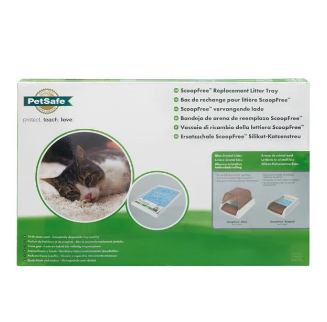 Піддон PetSafe ScoopFree Blue Crystal з наповнювачем, для котячого туалету