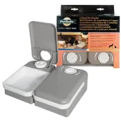 Кормушка автоматическая PetSafe Eatwell 2 Meal Pet Feader для котов и собак, 21.5×26.1×8.1 см