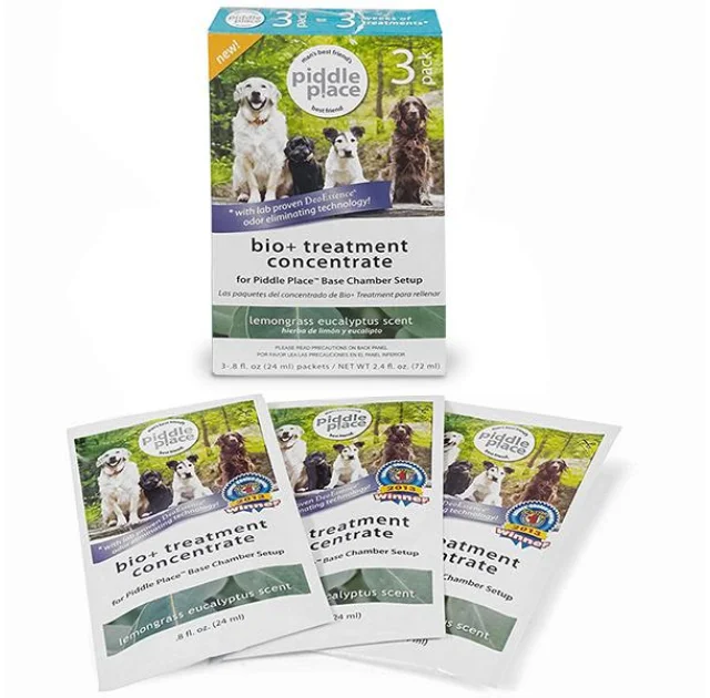 Уничтожитель запаха Piddle Place Bio+ Treatment Concentrate биоэнзимный, для собачьего туалета, концентрат
