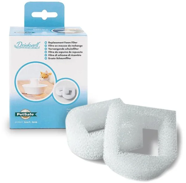 Фильтр PetSafe Drinkwell Foam Replacement Filter сменный, для фонтанов, 2 шт