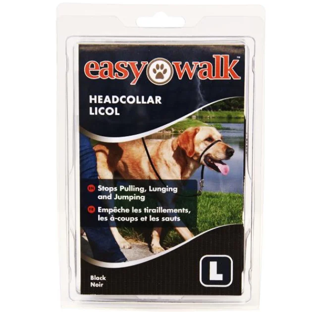 Нашийник Premier Easy Walk тренувальний, для собак, розмір L, чорний