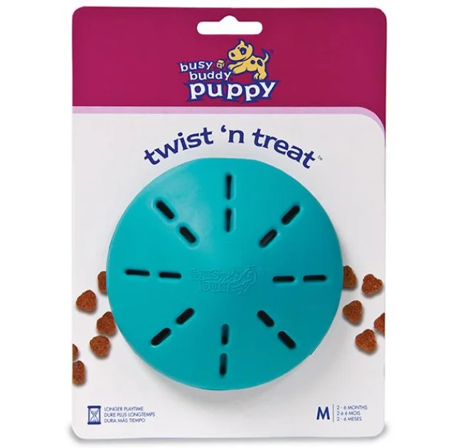 Игрушка Premier Twist`n Treat Puppy суперпрочная, для щенков, XS, голубая