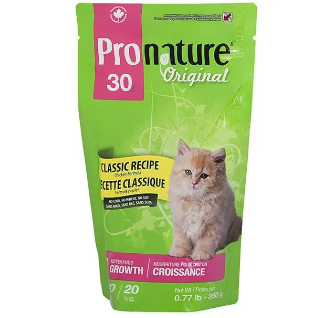 Сухой корм Pronature Original Kitten Classic Recipe для котят без пшеницы, кукурузы, сои, 350 г