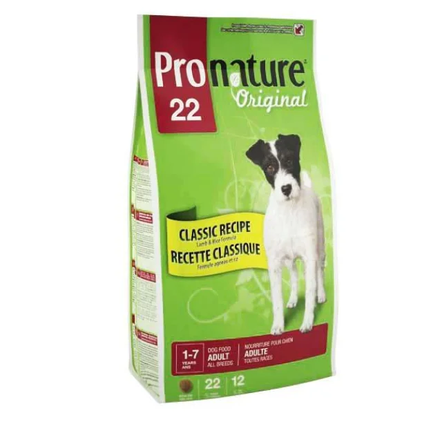 Сухий корм Pronature Original Lamb Adult з ягням для собак всіх порід, 2.72 кг