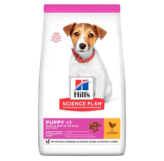 Сухий корм Hill's Science  Plan Puppy Small & Miniature для цуценят, з куркою, 1.5 кг
