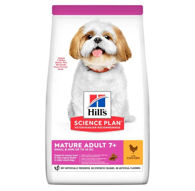 Сухий корм Hill's Science  Plan Mature Adult Small & Mini для собак, з куркою, 300 г