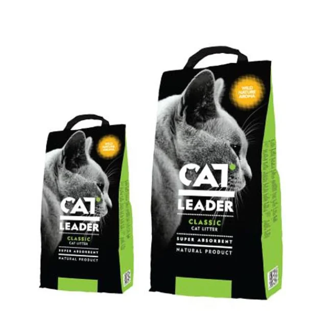 Наповнювач Cat Leader Wild Nature супер-всмоктуючий в котячий туалет, 10 кг