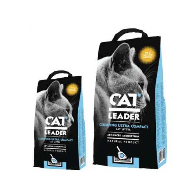 Наповнювач Cat Leader Wild Nature ультра-грудкує в котячий туалет, 10 кг