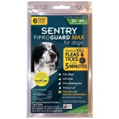 Капли FiproGuard Max от блох, клещей и вшей, для собак 10-20 кг, 1.34 мл, 3 шт, цена за 1 пипетку