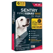 Капли FiproGuard Max от блох, клещей и вшей, для собак 20-40 кг, 2.68 мл, 6 шт, цена за 1 пипетку