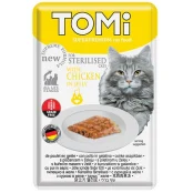 Консерви Tomi Sterilised Chicken in Jelly курка в желе, для стерилізованих котів, пауч, 85 г
