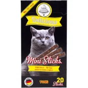 Ласощі Tomi Delicious Mini Sticks Cheese з сиром, для котів, 40 г