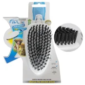 Насадка-щітка FoOlee Easee Bristle Pro Medium Brush для короткої і середньої шерсті, середня, біла, нейлон