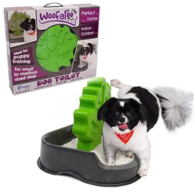 Туалет Woofaloo Dog Toilet для кобелей собак малых и средних пород, 36х55х45.5 см