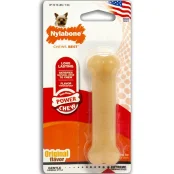 Жевательная игрушка Nylabone DuraChew Petite для собак, с интенсивным стилем грызения, оригинальный вкус