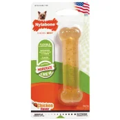 Жевательная игрушка Nylabone FlexiChew Petite кость для собак умеренным стилем грызения, вкус курицы