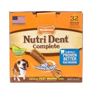 Лакомство Nylabone Nutri Dent Filet Mignon Medium, для чистки зубов собак до 16 кг, 4 шт, цена за 1 шт