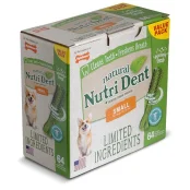 Лакомство Nylabone Nutri Dent Natural жевательное, для чистки зубов, для собак, M, 5 шт, цена за 1 шт