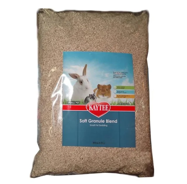 Підстилка Kaytee Soft Granule для гризунів, дрібних тварин, птахів, рептилій, целюлоза, 5 л