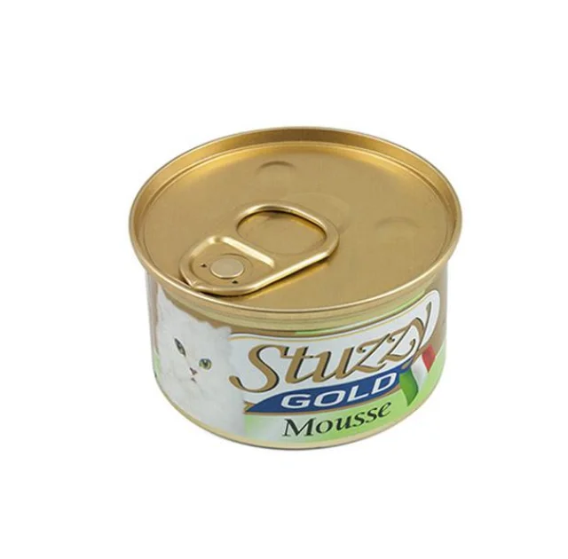 Консерви Stuzzy Gold Cat Veal з телятиною, для котів, мус, 85 г