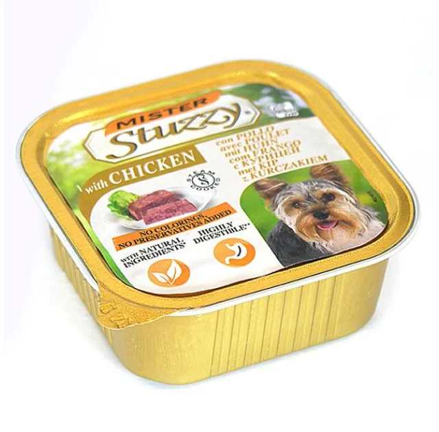 Консерви Mister Stuzzy Dog Chicken з куркою, для собак, паштет, 150 г